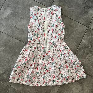 Floral GAP Designed and Crafted Dress Pockets Size 14